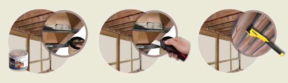 Method 1 - Step 2 - Seal the deck joints